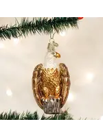 Old World Christmas Old World Bald Eagle Glass Ornament