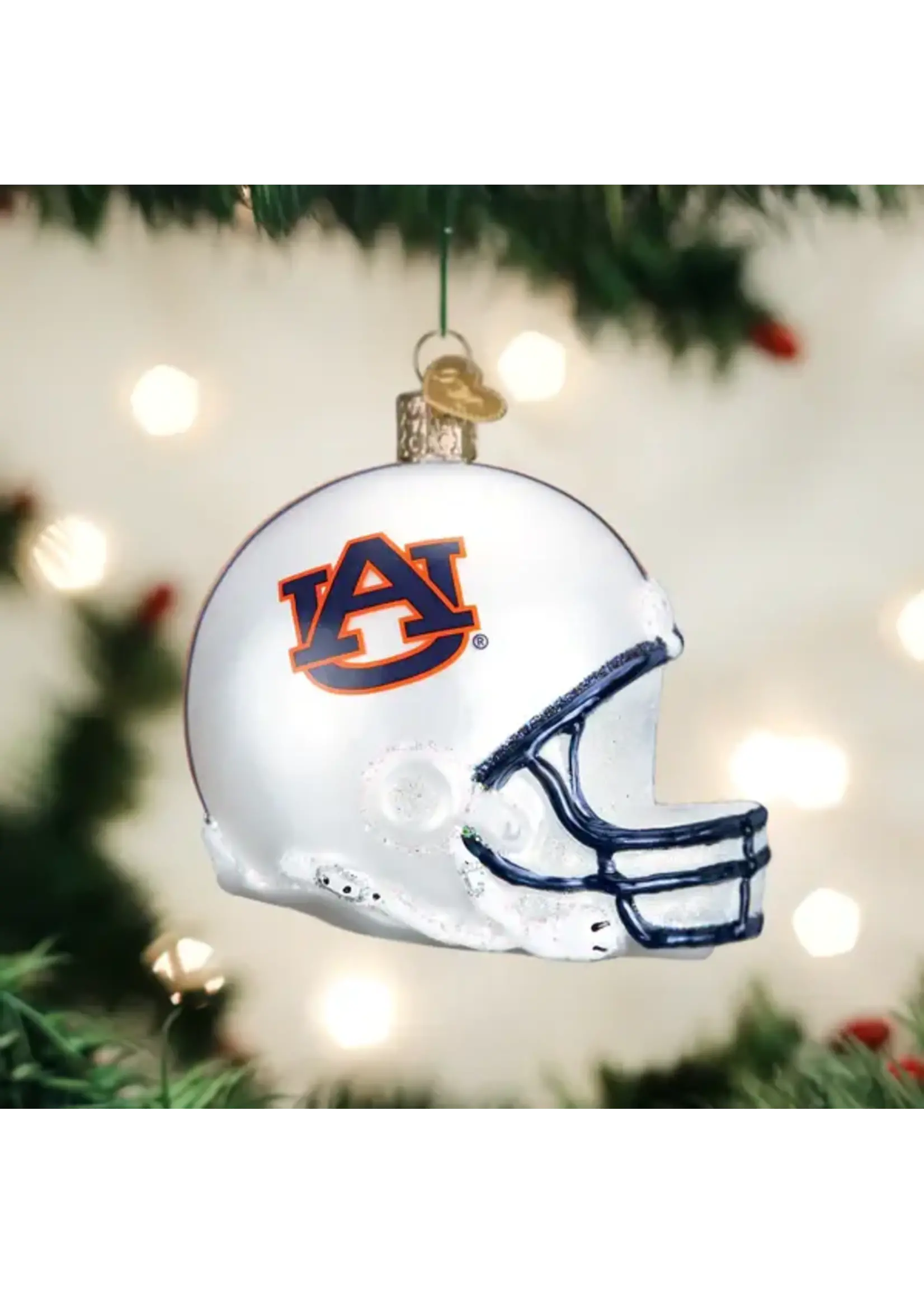 Old World Christmas Old World Auburn Football Helmet