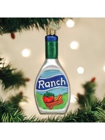 Old World Christmas Old World Ranch Dressing Glass Ornament