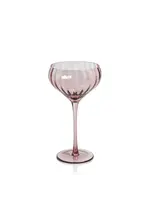 Zodax Madeleine Optic Glassware, Wine-Cocktail Glass