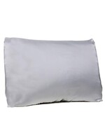 Bella Bella Satin Pillowcase, Standard, Gray