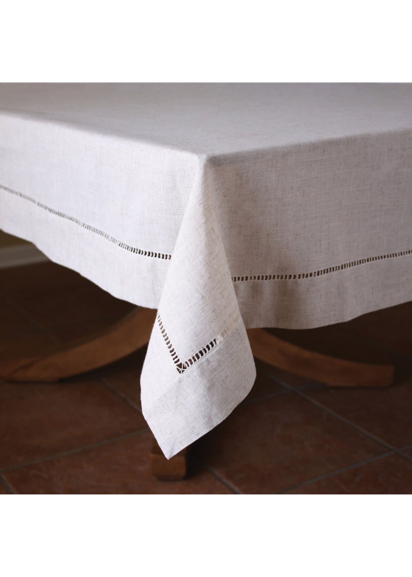 Beatriz Ball Linen Classics Tablecloth, Beige, 70x120