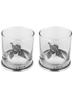 English Pewter Company Pewter Pheasant DOF Glasses, Set of Two