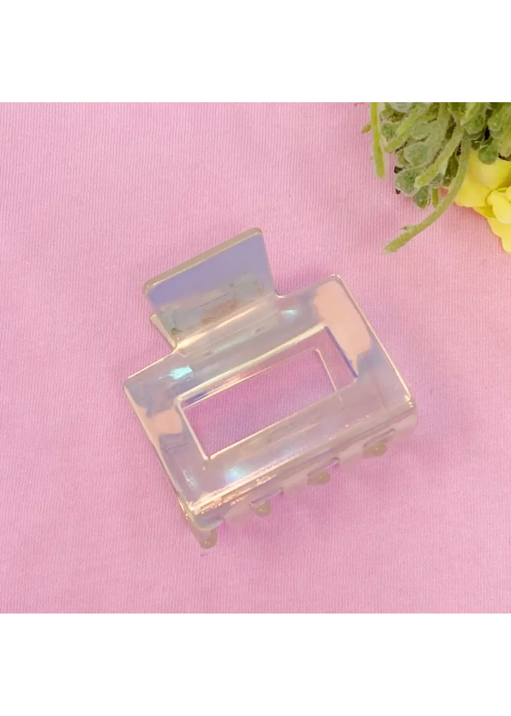 Ellison+Young Square Hair Clip, Iridescent