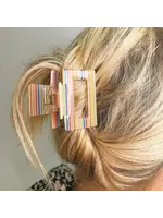 Ellison+Young Square Pink Hair Clip
