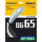 Yonex Cordage pour raquette de badminton Yonex BG 65 10m