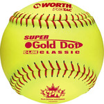 Worth Balle Softball Worth SPN Gold Dot