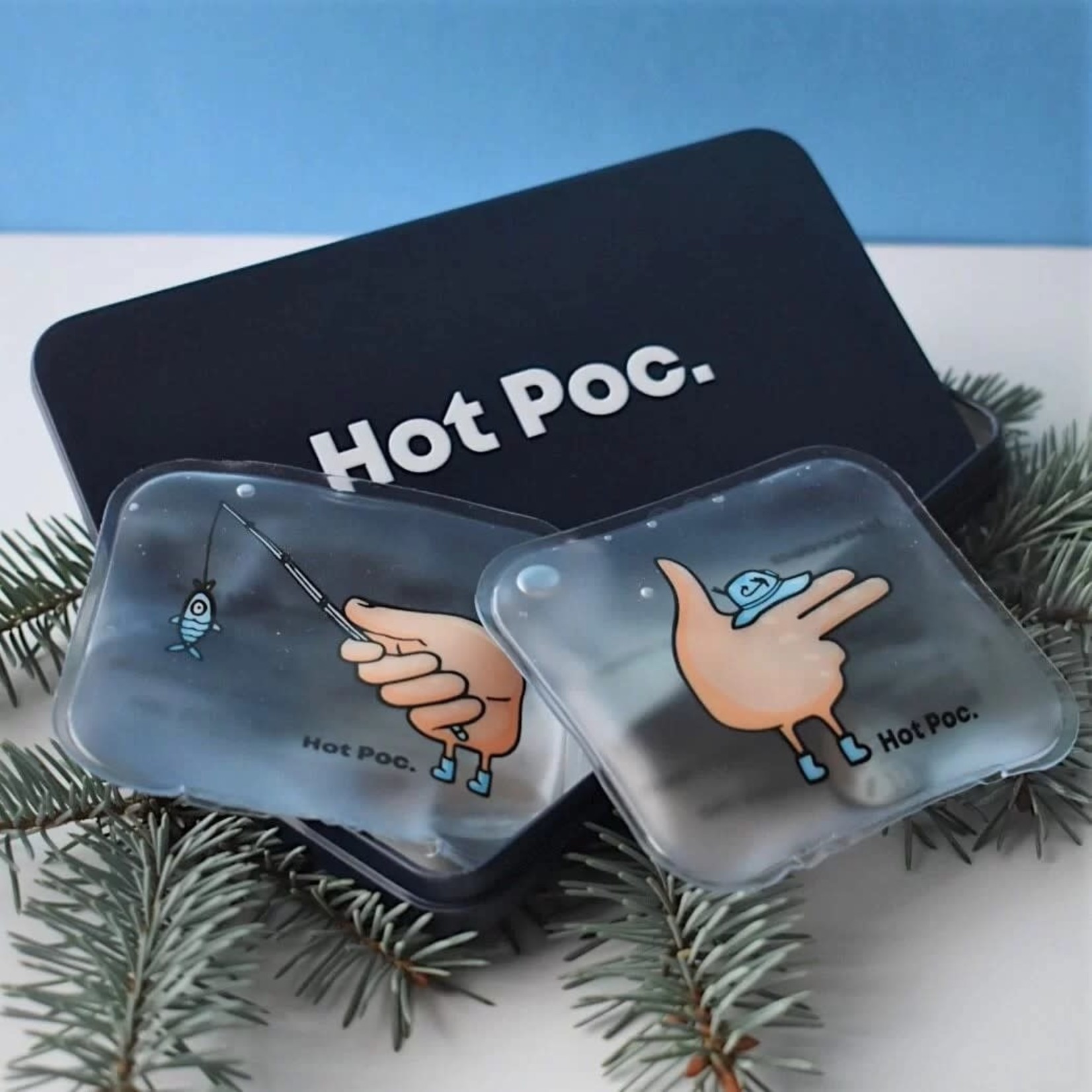 Hot Poc Boîtier (2 réguliers) – Chauffe-mains réutilisables Hot Poc