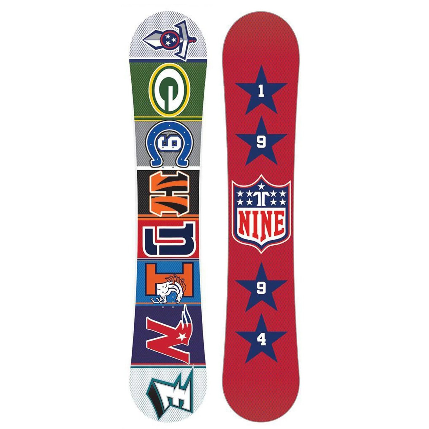 Technine PLANCHE À NEIGE TECHNINE YOUNG GUN NFL THEME 149CM