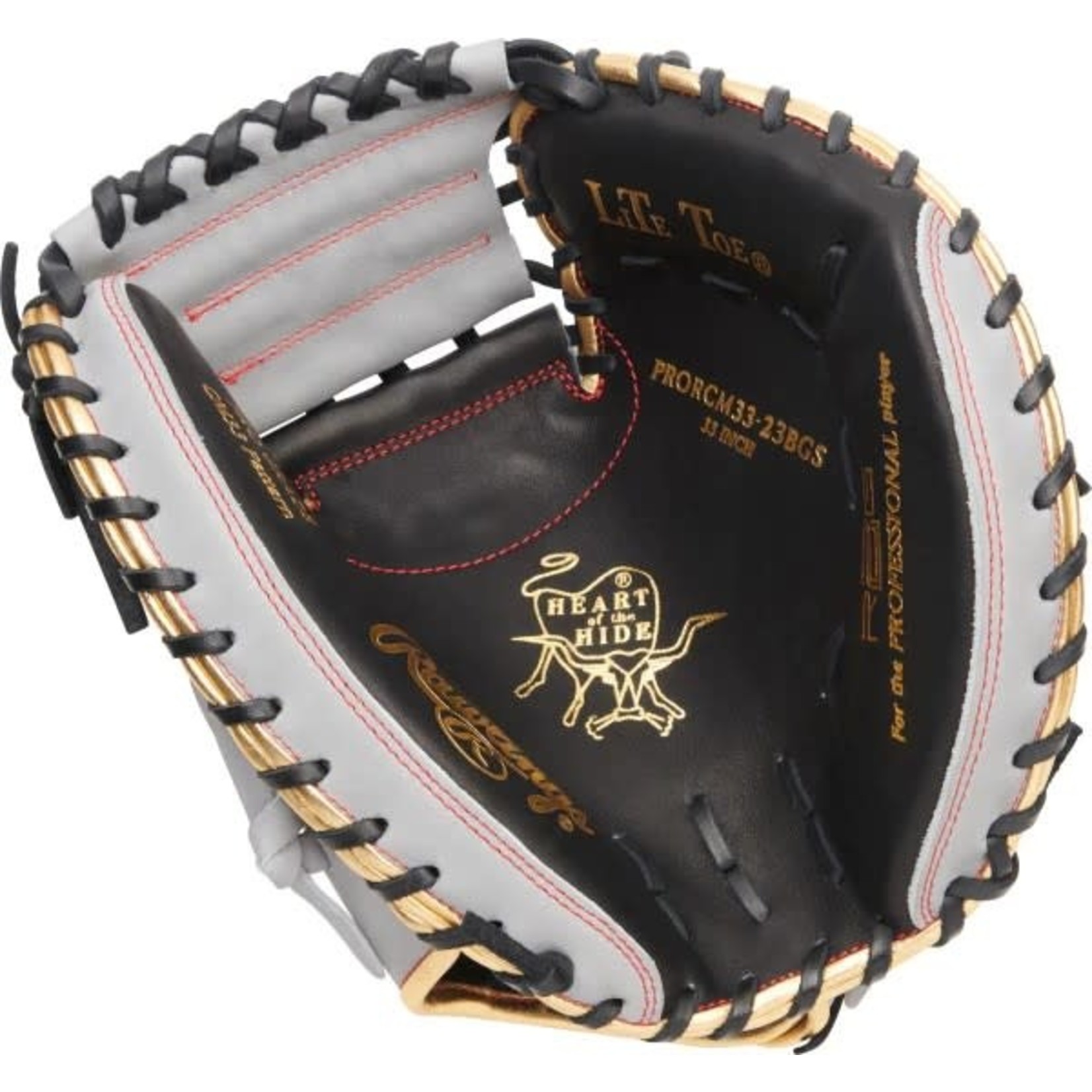 Rawlings RAWLINGS PRORCM33-23BGS "HEART OF THE HIDE" WITH R2G TECHNOLOGY SERIES-CATCHERS MITT BASEBALL GLOVE 33"