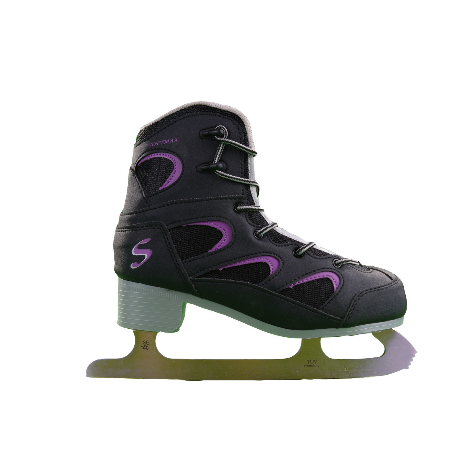 Softmax Patins Catalina S-626 Femme Noir et Fushia