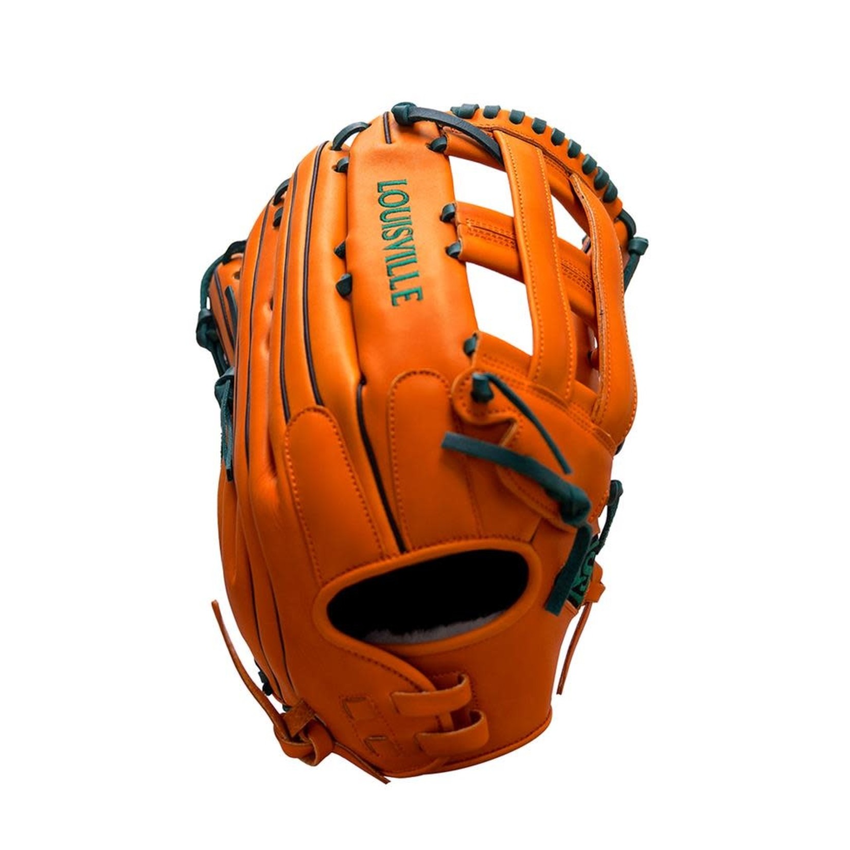 Louisville GANT DE SLOWPITCH LOUISVILLE SUPER Z 23 ORANGE-VERT