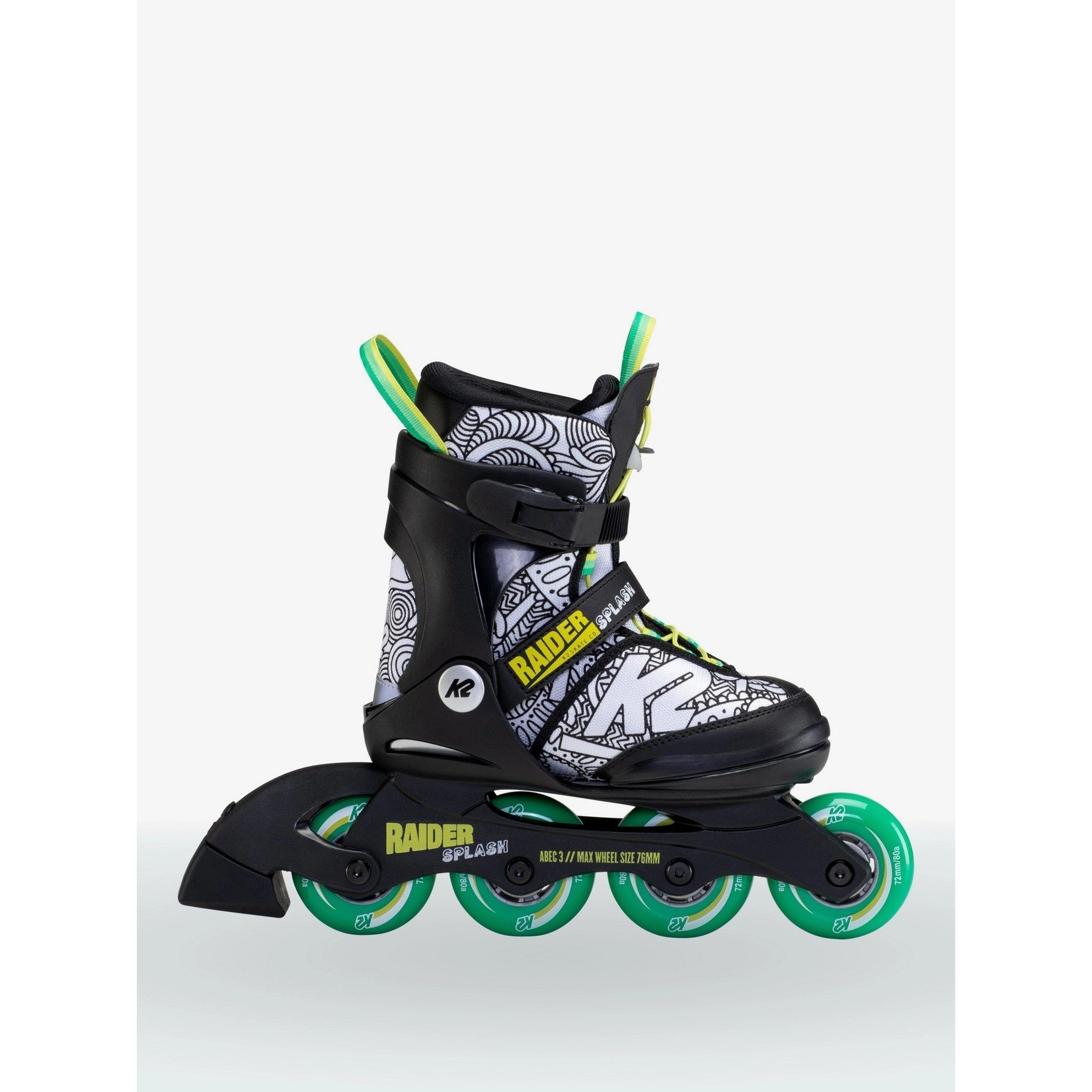 K2 PATINS À ROUES ALLIGNÉES POUR ENFANT K2 RAIDER SPLASH 2021