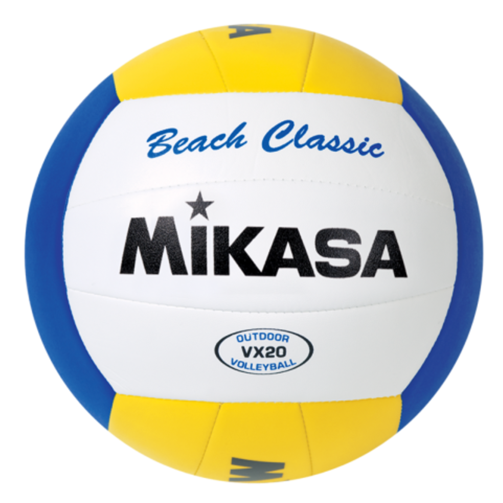 Mikasa Beach Classic replica model, soft stitched cover, yellow/white/blue VX20