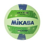 Mikasa Glow in the Dark outdoor volleyball, blue/Smart Glo