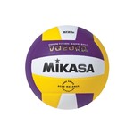 Mikasa Micro-Cell recouvrement composite balle de jeu violet/jaune/blanc