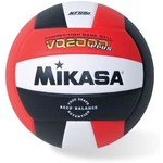 Mikasa Micro-Cell composite cover game ball, red/white/black