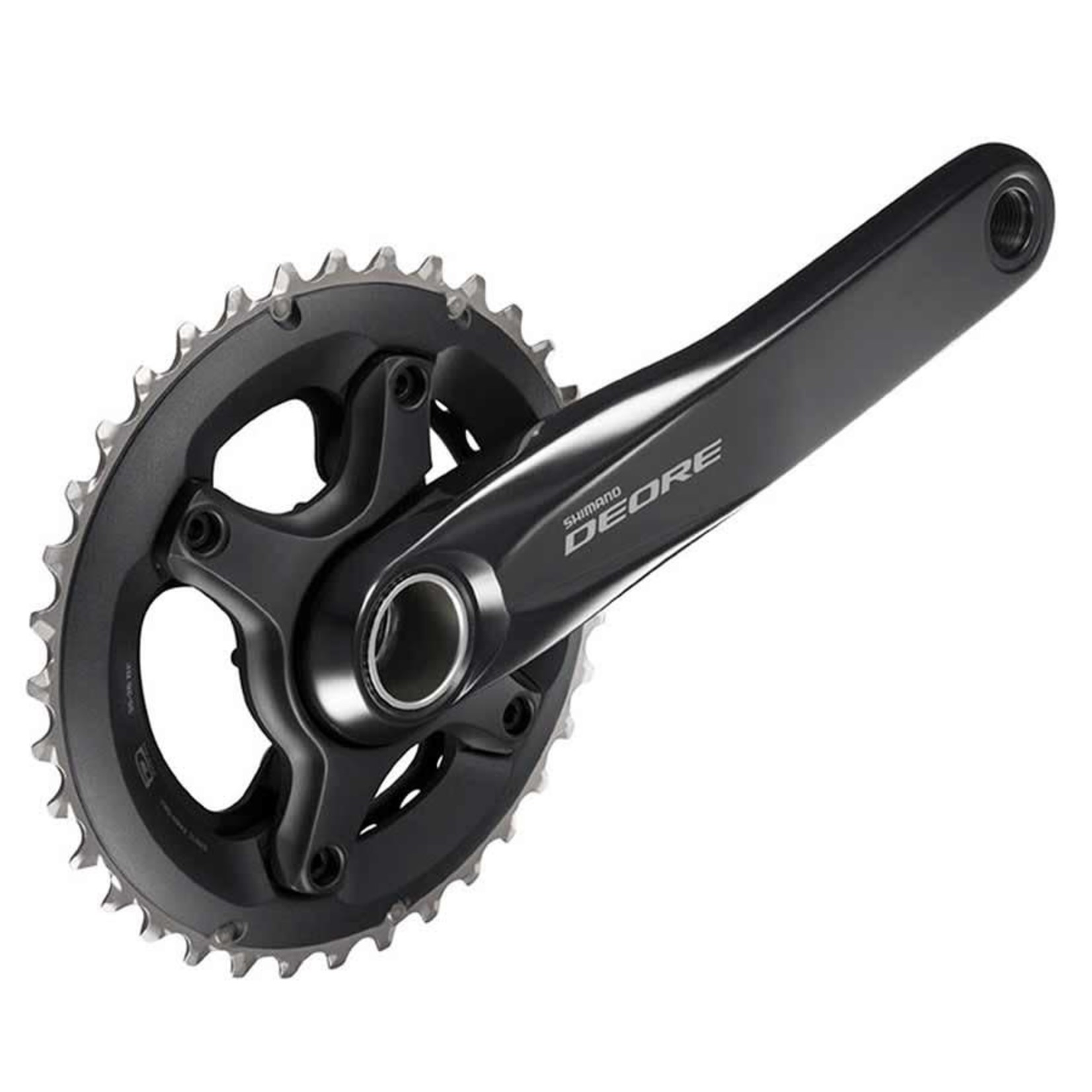 Shimano Shimano, Deore FC-M6000, Crankset, 10 sp., 24mm, 26/36T, BCD:64/96, Hollowtech II, 175mm, Black