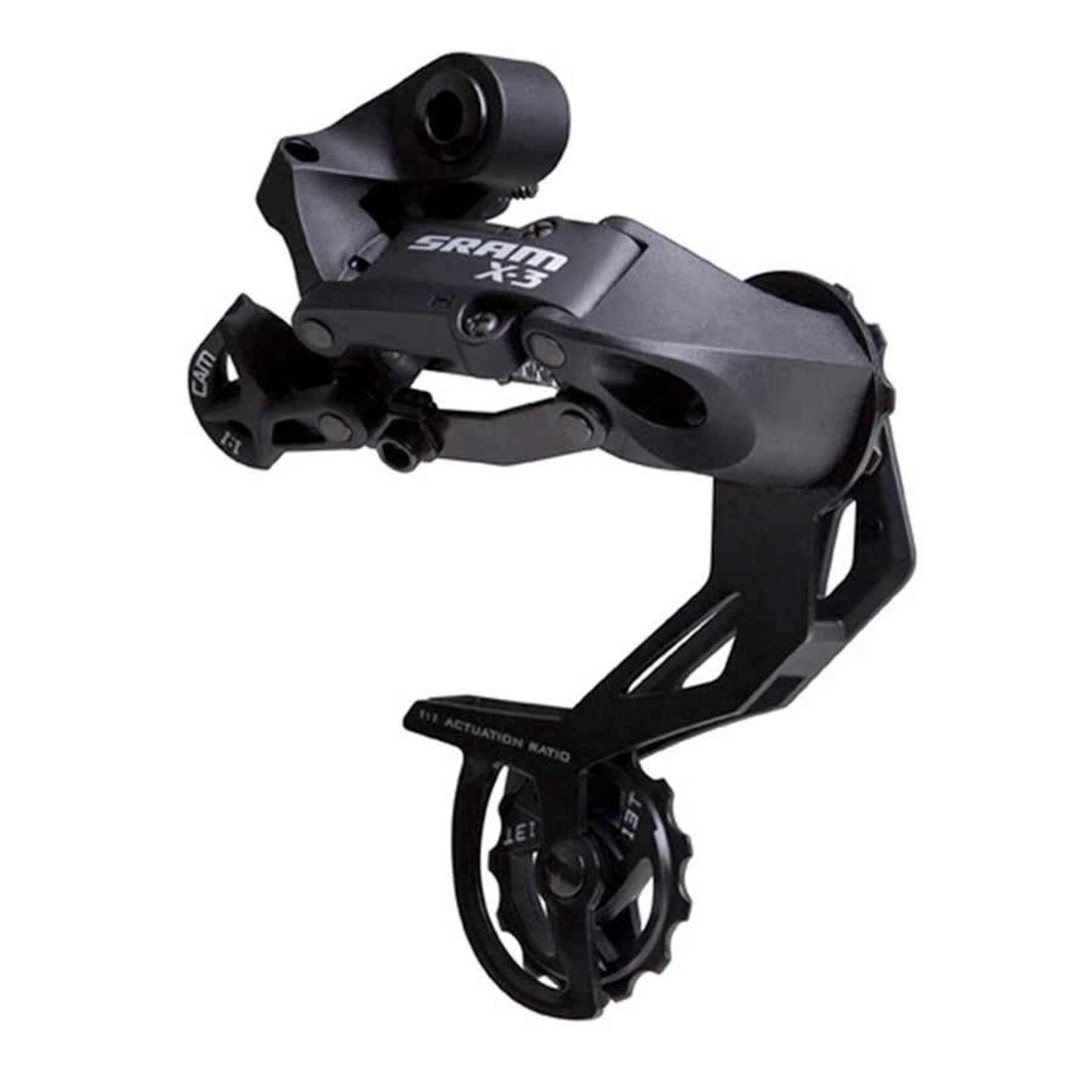 SRAM SRAM, X3, Rear derailleur, 7/8/9sp, Long cage, Black