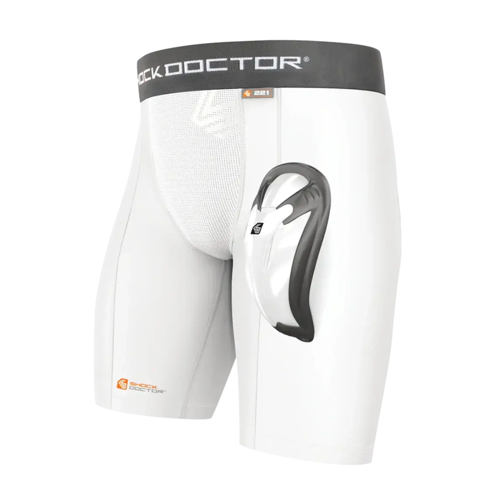 Shock doctor CORE COMPRESSION SHORT WITH BIO-FLEX CUP