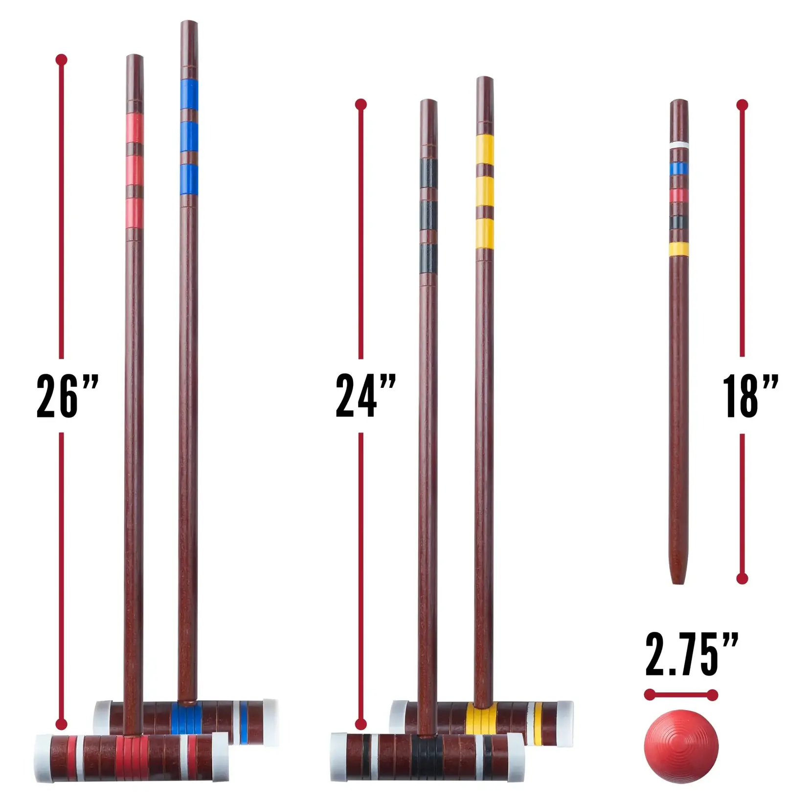 Franklin FRANKLIN STARTER CROQUET SET