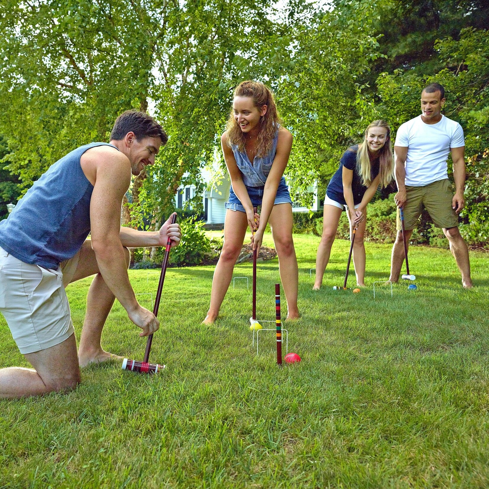 Franklin FRANKLIN STARTER CROQUET SET