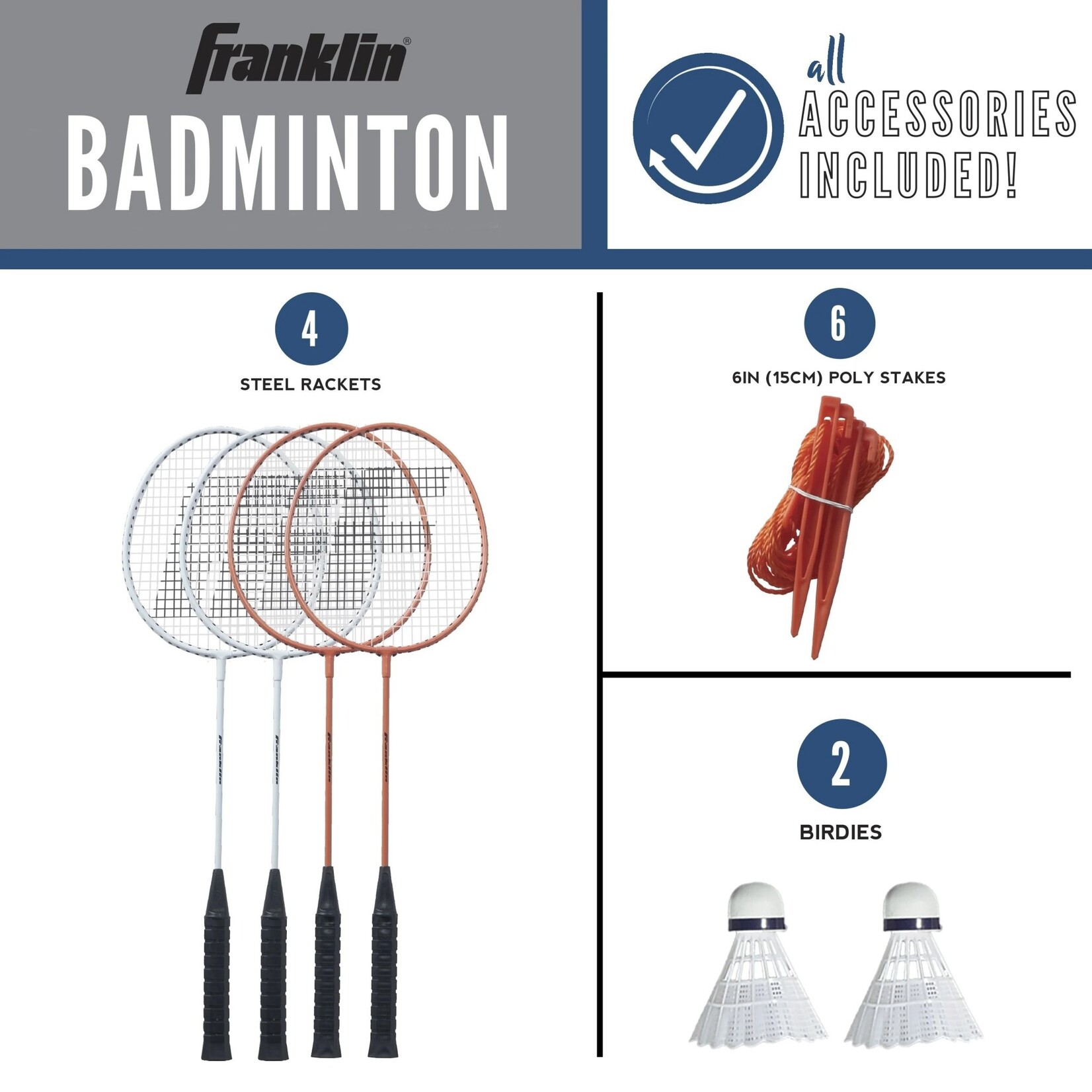 Franklin FRANKLIN STARTER BADMINTON SET