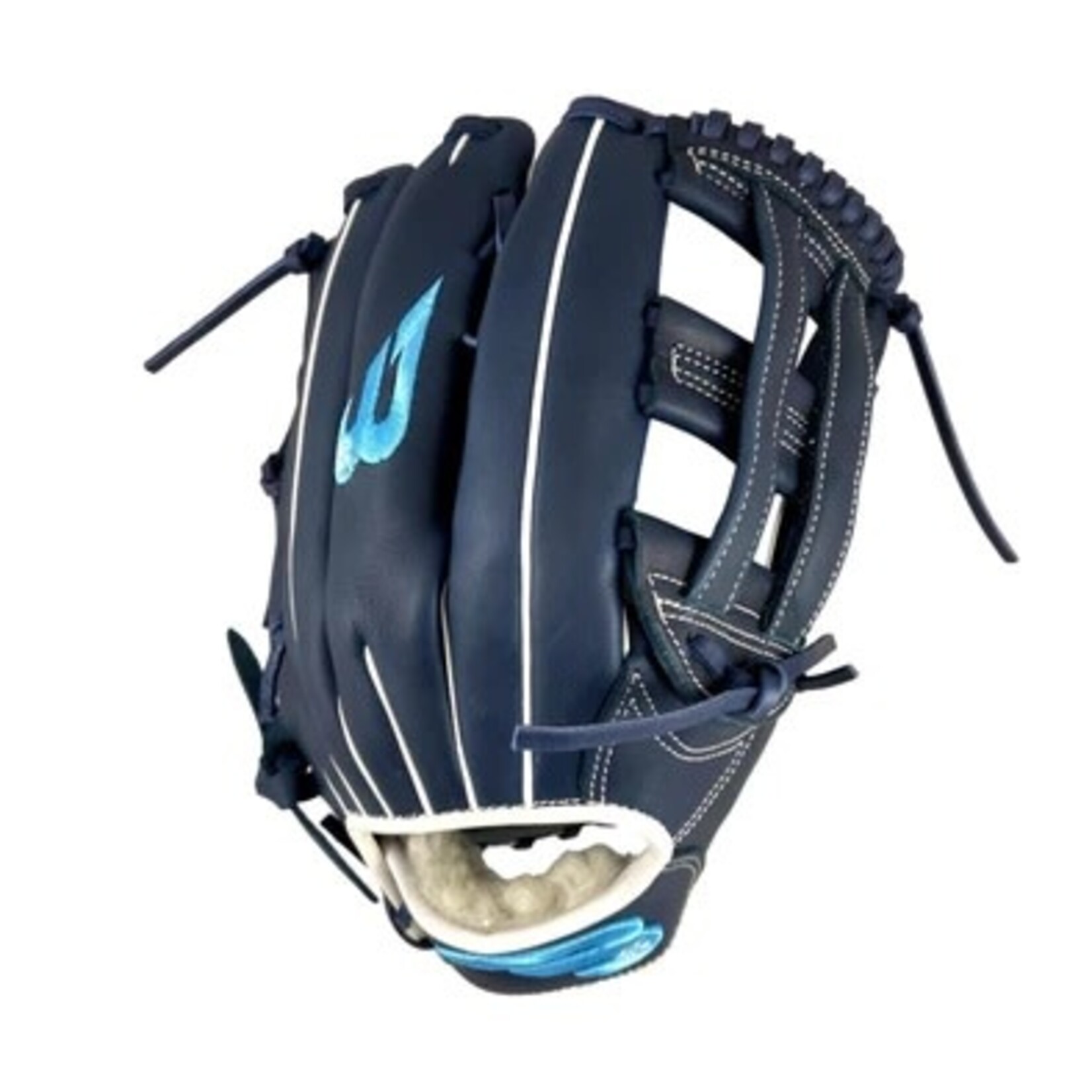 B45 B45 Diamond Series Navy White Baseball Glove 12''