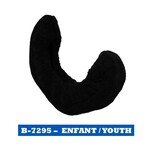 Blue Sports TERRY FABRIC SKATE GUARD YOUTH - BLACK