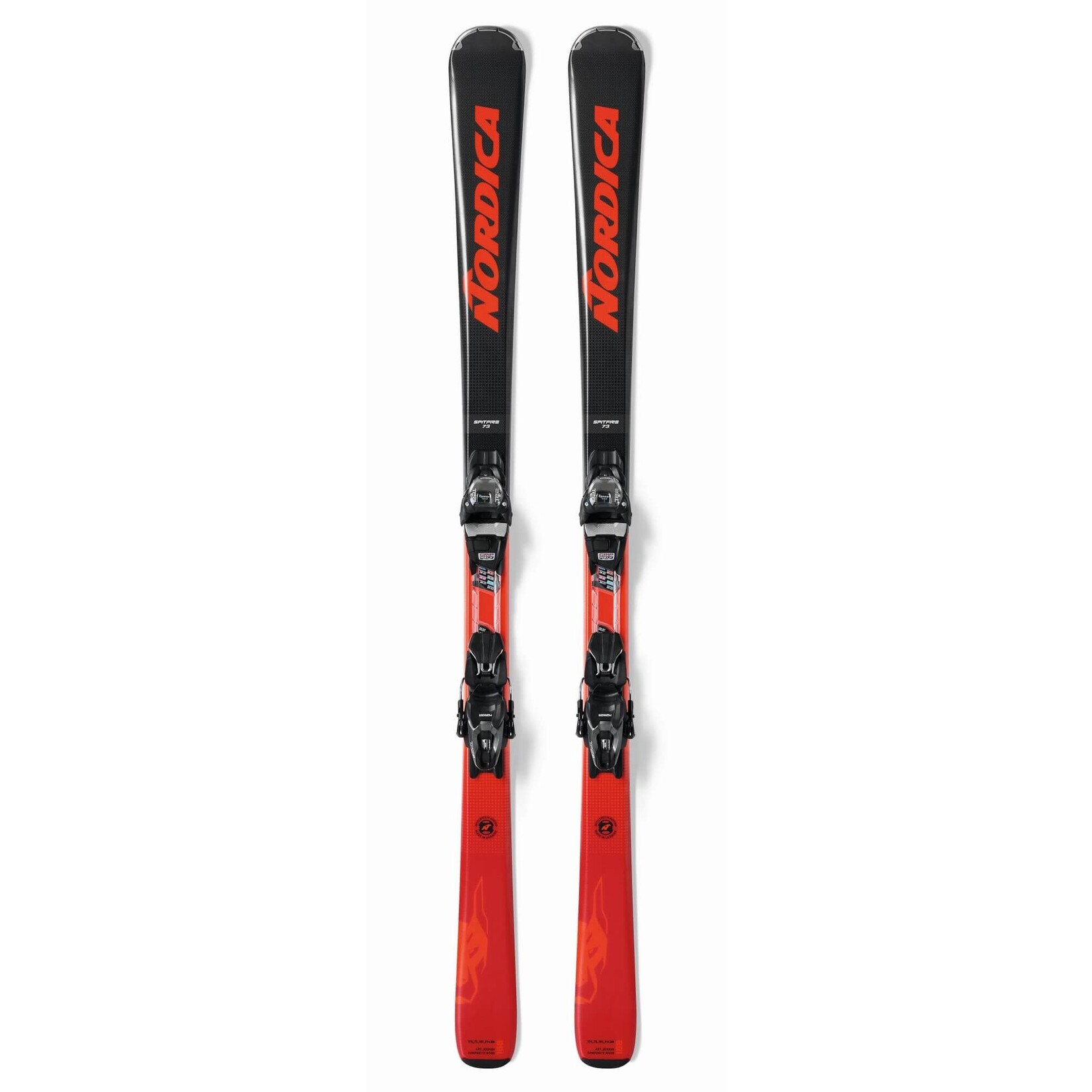 Nordica SPITFIRE 73 + TP2 COMPACT 10 RED