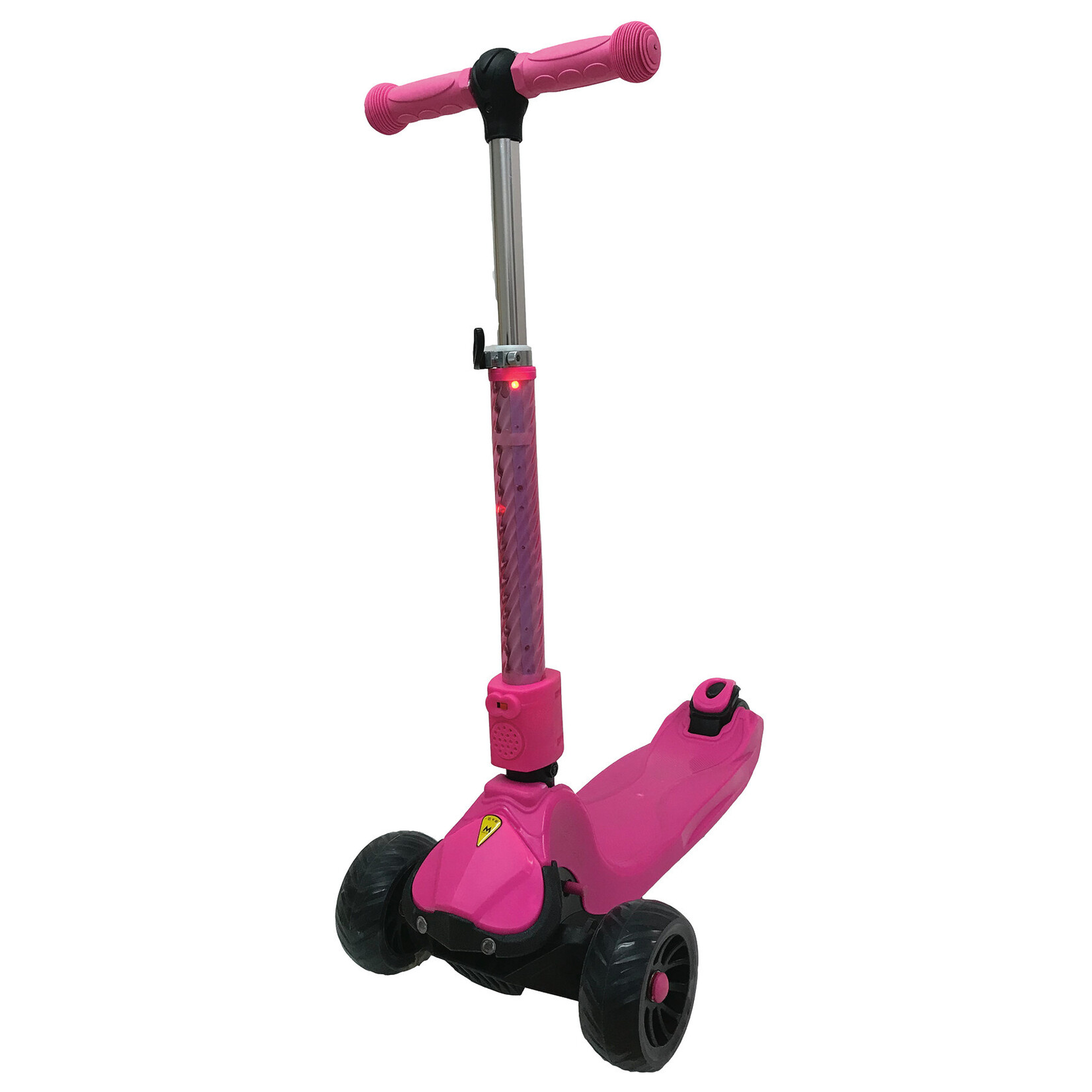 Aktion PINK GUTS 3 WHEEL SCOOTER WITH LED LIGHTS