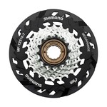 Shimano Cassettes_And_Freewheels MULTIPLE FREEWHEEL SPROCKET, MF-TZ510 14-34T, 7-SPEED, 14-16-18-20-22-24-34T, W/SPOKE PROTECTOR