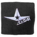 All-Star CLASSIC WRISTBANDS BLACK - 5"