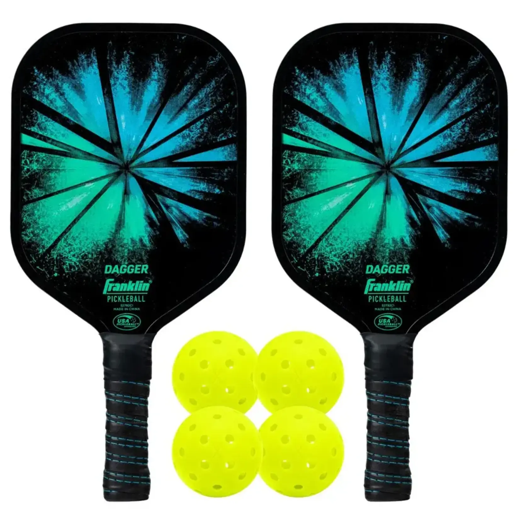 Franklin FRANKLIN PICKLEBALL - DAGGER POLYPRO CORE 2 PLAYER SET
