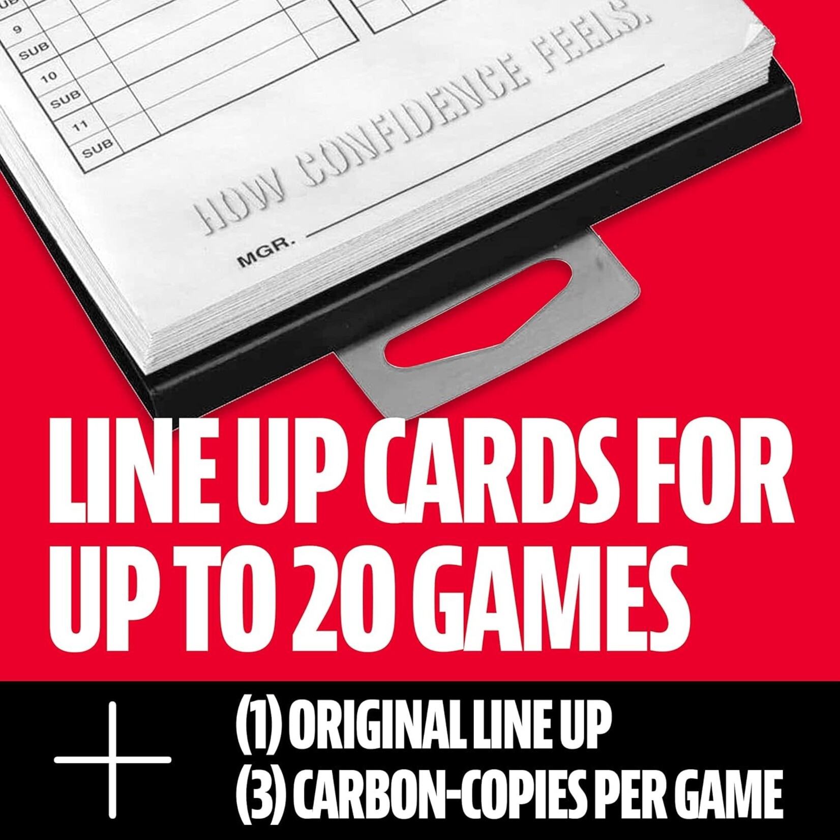 Franklin FRANKLIN MLB® LINE UP CARDS (18 CARTES)