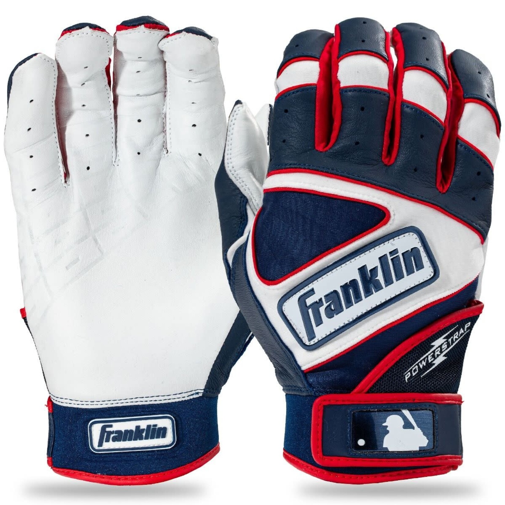 Franklin FRANKLIN POWERSTRAP : HI-LITE SERIES USA BATTING GLOVES