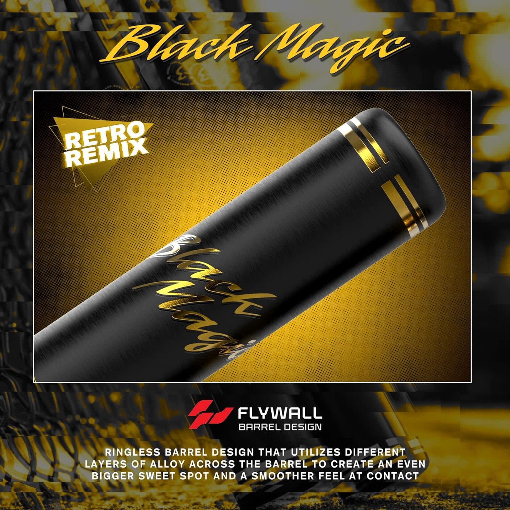 Easton BÂTON DE BASEBALL EASTON BLACK MAGIC BBCOR -3