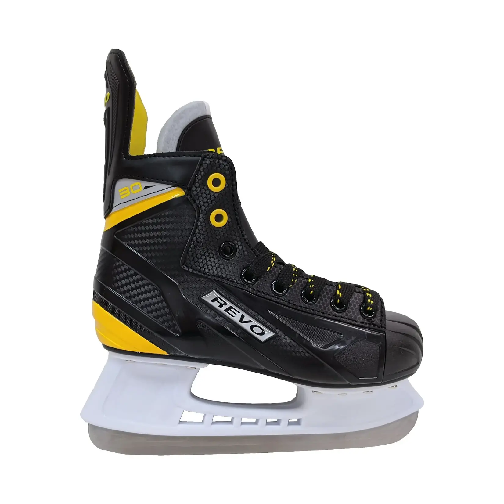 Patins Hockey monocoque REVO 30 Senior Noir/Jaune gr. Senior