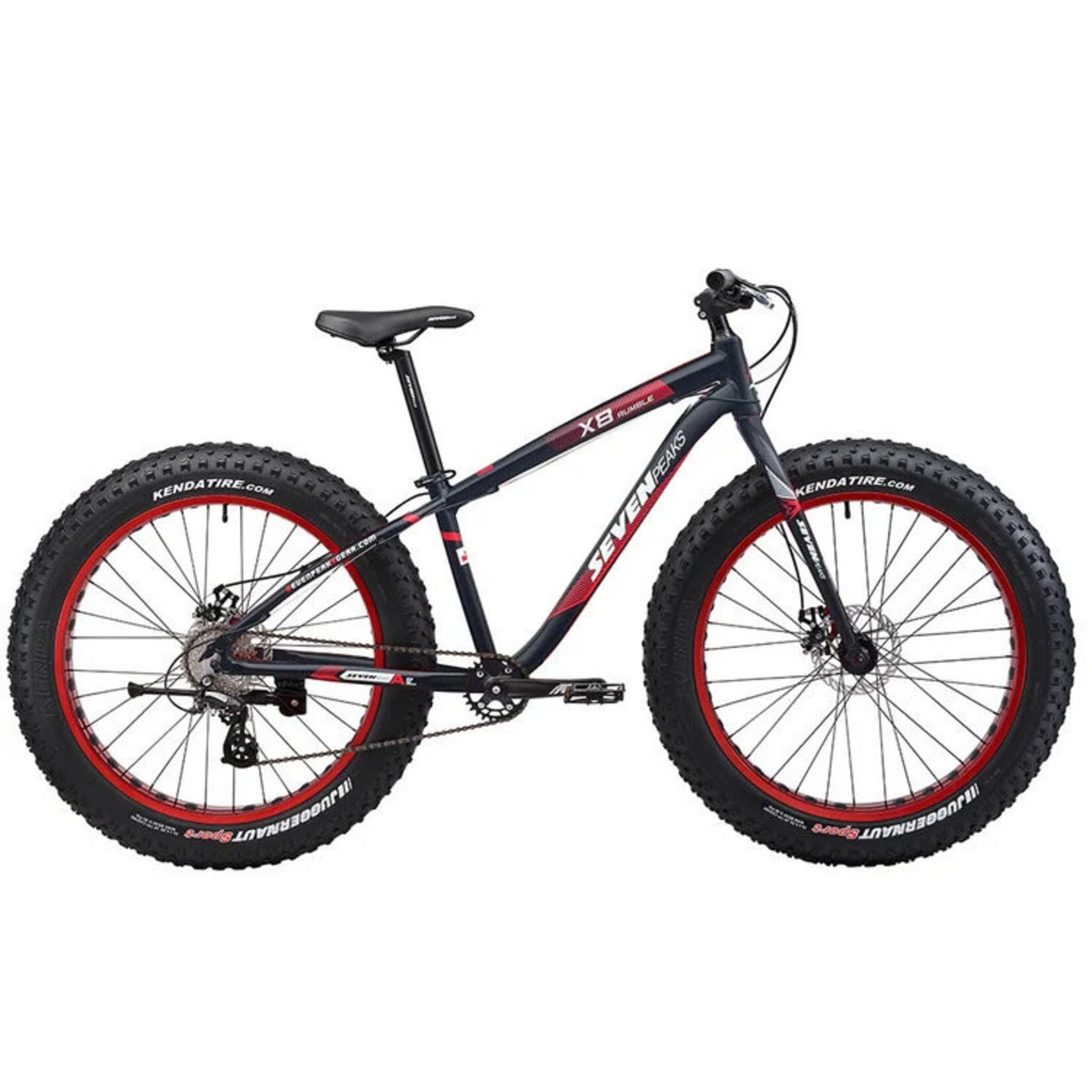 Seven Peaks FAT BIKE SEVEN PEAKS RUMBLE X8 NOIR 17''