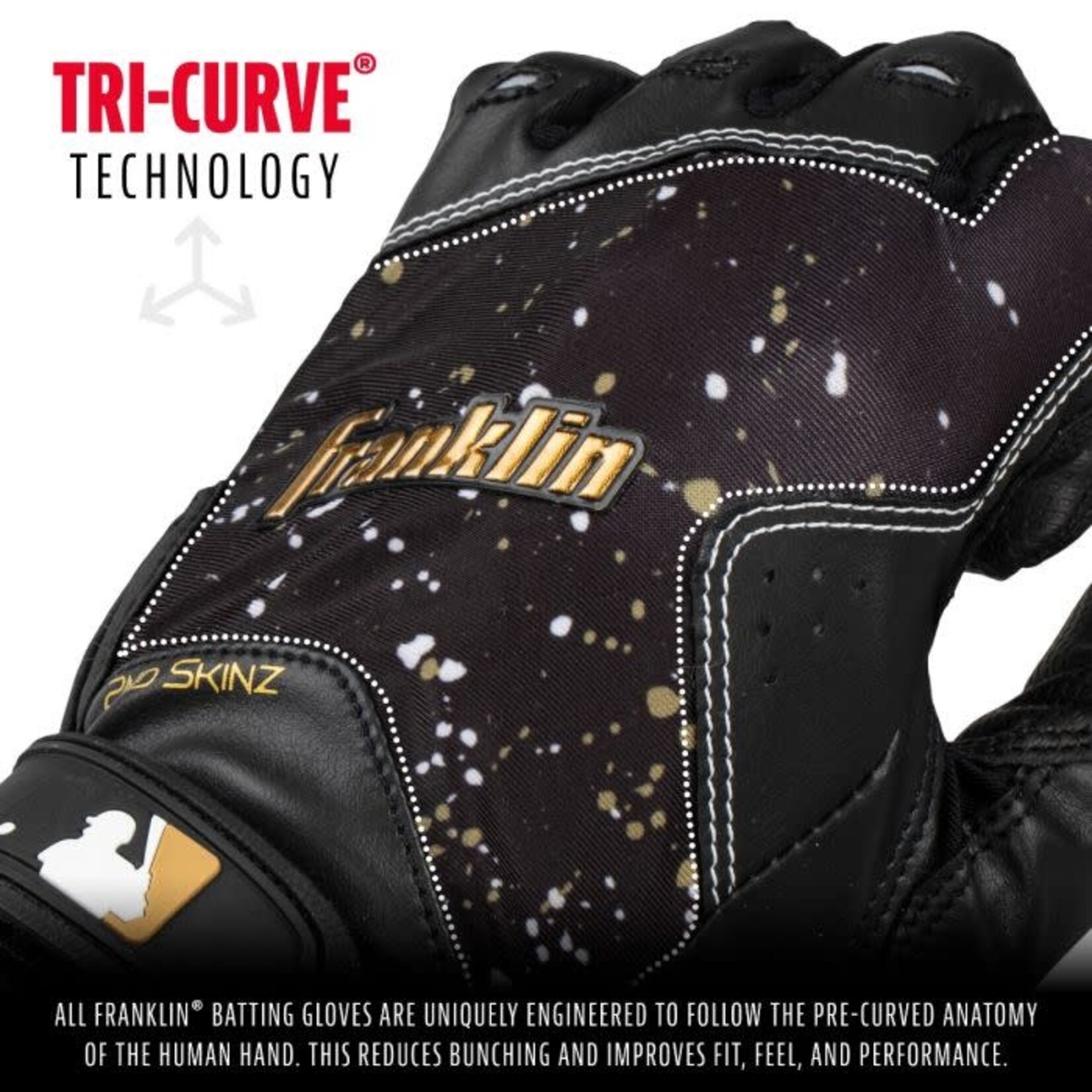Franklin 2ND SKINZ - YOUTH BLACK/GOLD