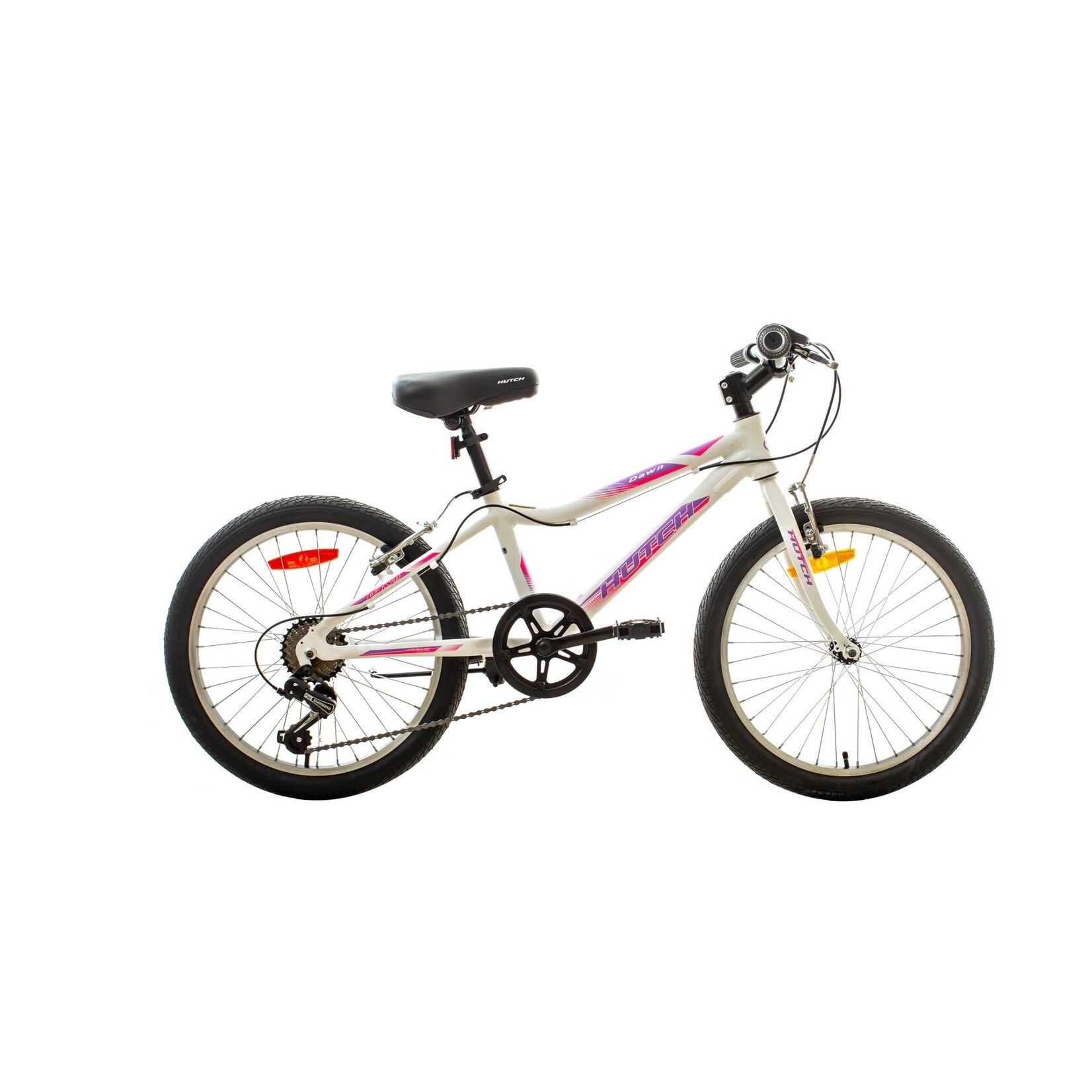 Hutch VÉLO POUR ENFANT HUTCH DAWN 20" 7 VITESSES BLANC/ROSE/MAUVE