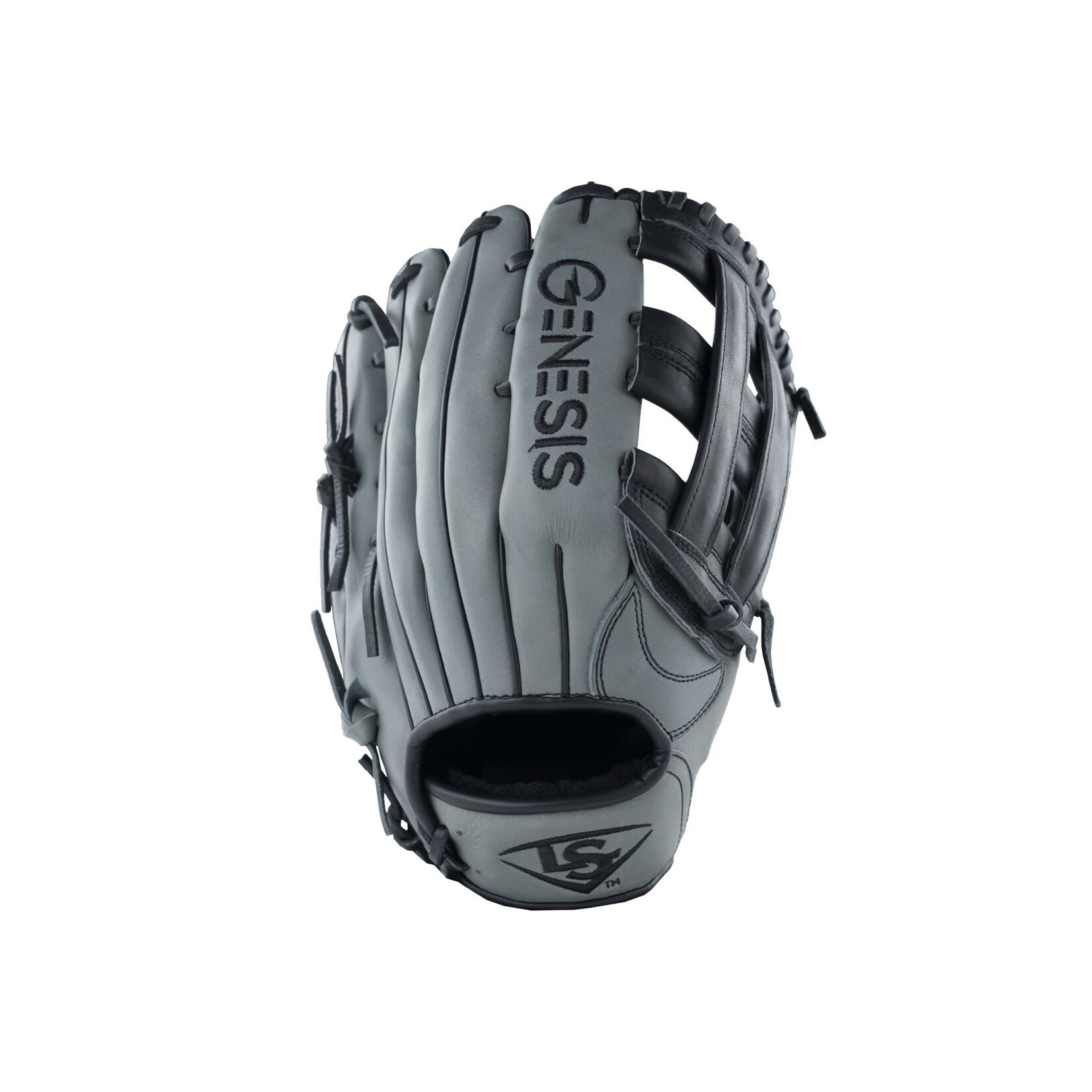 Louisville 2025 LOUISVILLE SLUGGER GENESIS SLOWPITCH FIELDING GLOVE GREY-BLACK