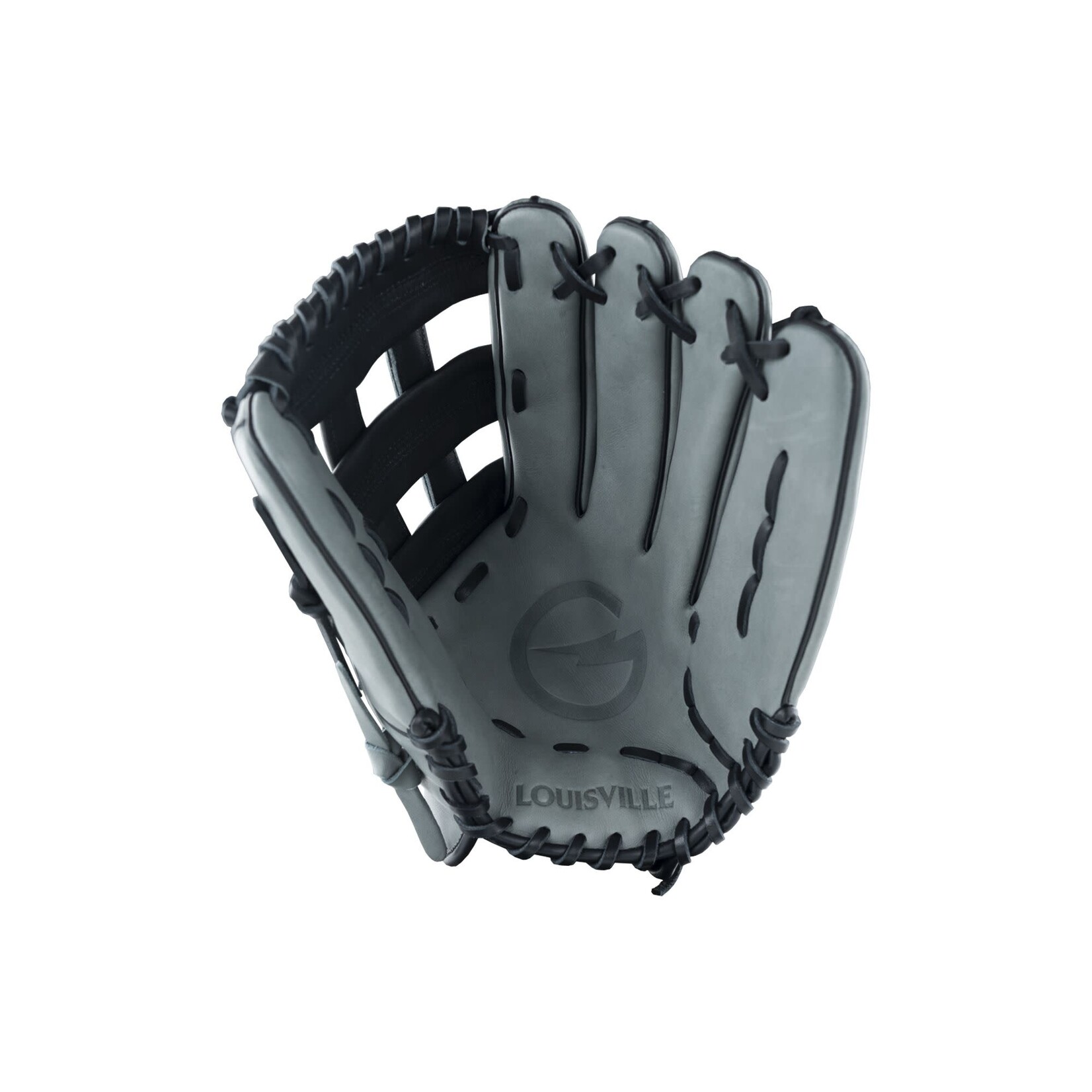 Louisville 2025 LOUISVILLE SLUGGER GENESIS SLOWPITCH FIELDING GLOVE GREY-BLACK