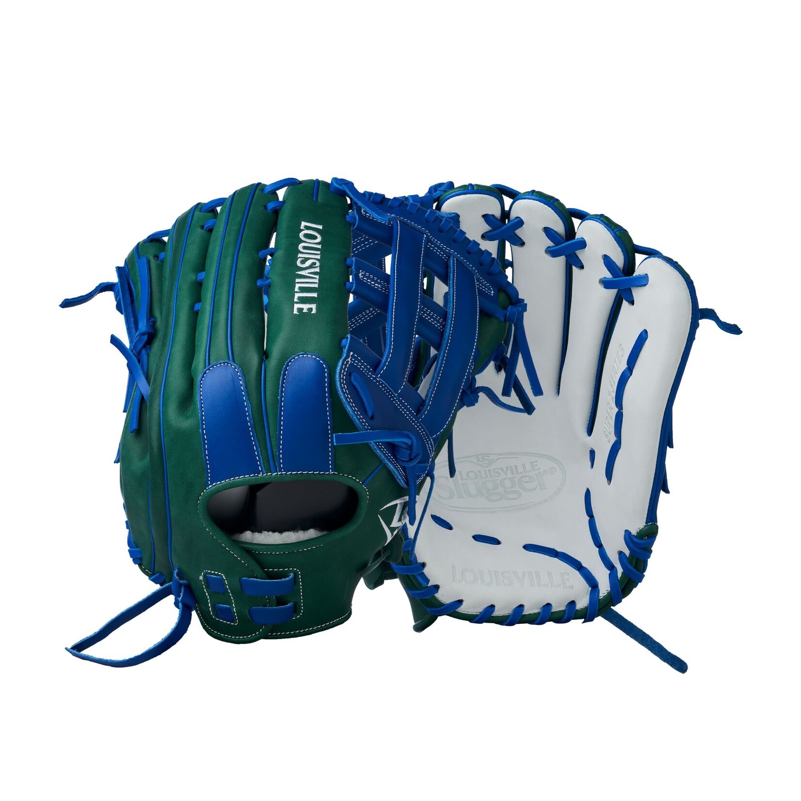 Louisville GANT DE SLOWPITCH LOUISVILLE SLUGGER SUPER Z GREEN-ROYAL 2025
