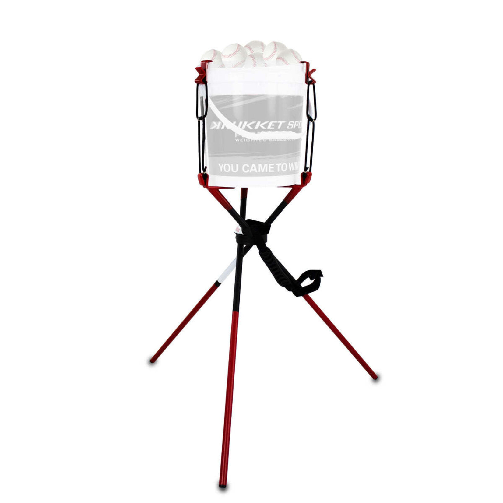 Rukket Rukket Baseball & Softball Ball Bucket Holder | Caddy Buddy for Batting Pitching Practice