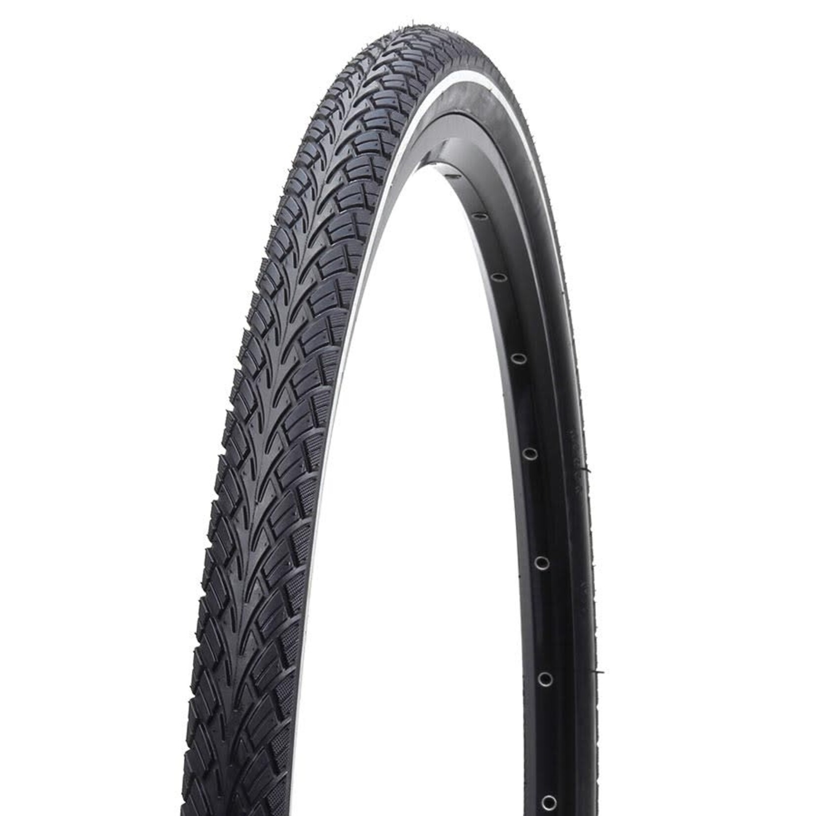 EVO EVO, Hesston, Pneu pour hybride, 700x40C, Rigide, Tringle, 27TPI, Noir