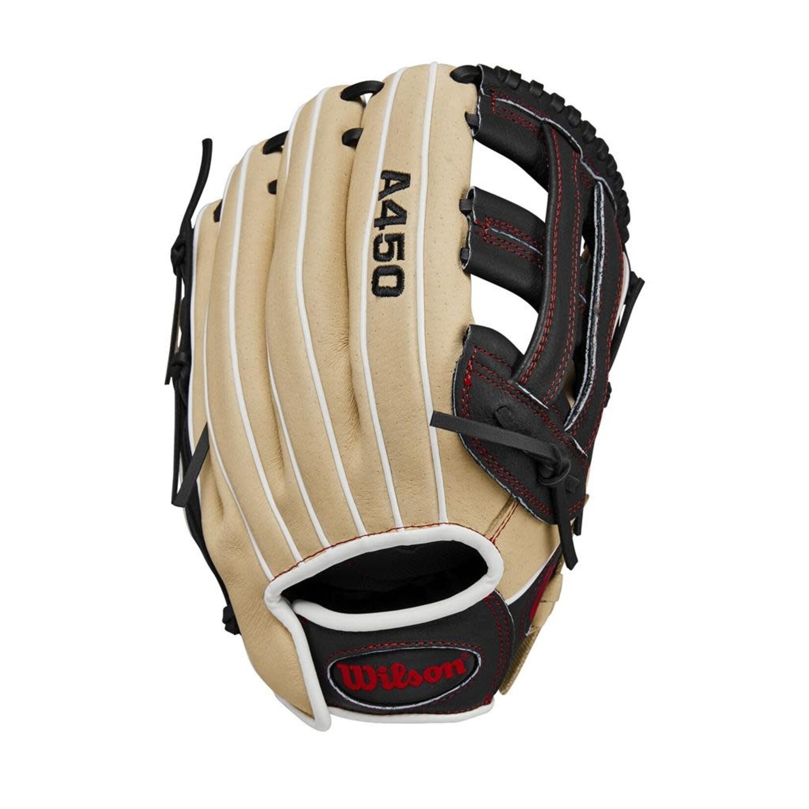 Wilson A450 12 24 BLONDE/BLACK/RED 12