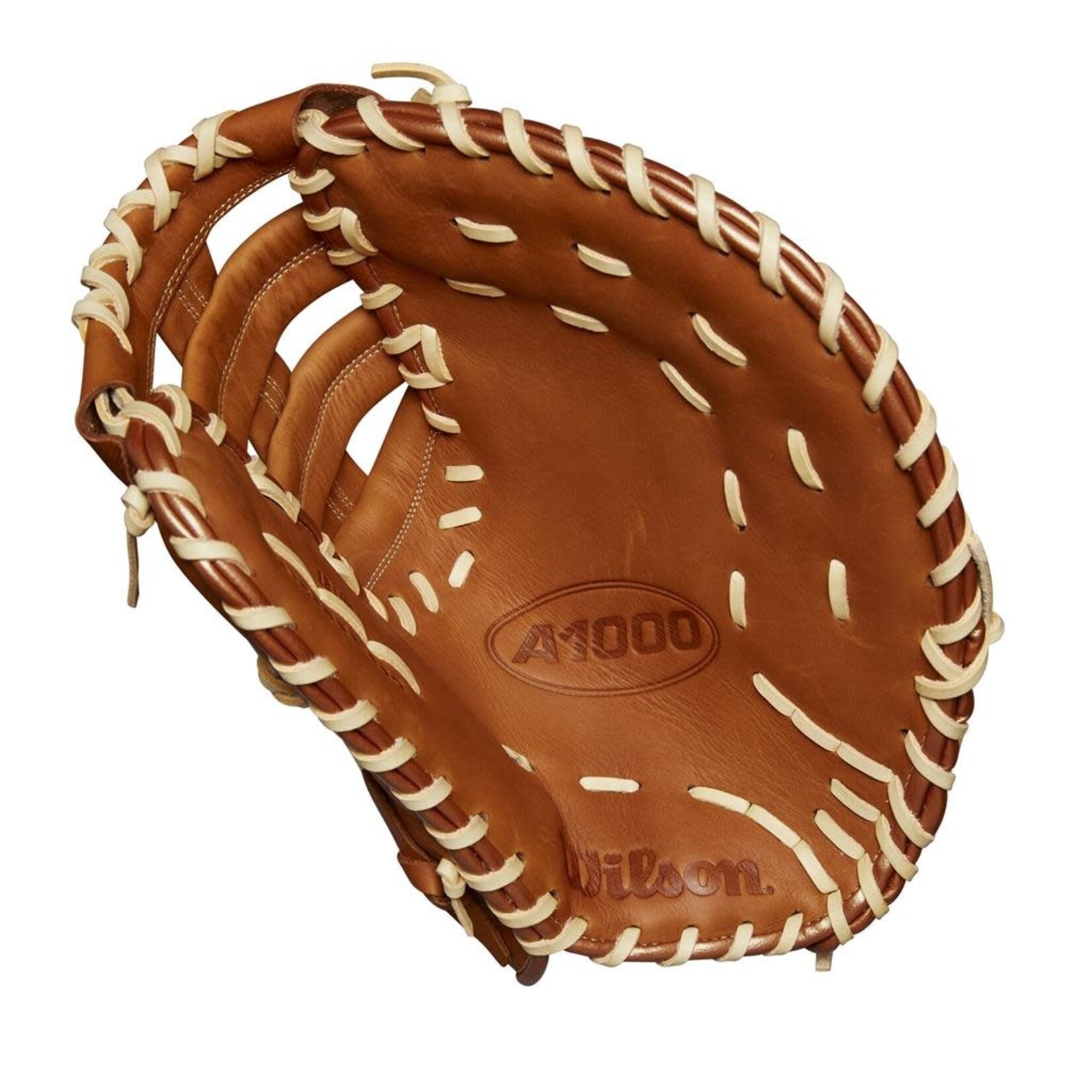 Wilson A1000 1620 25 SADDLE TAN/BLONDE/WH 12.5