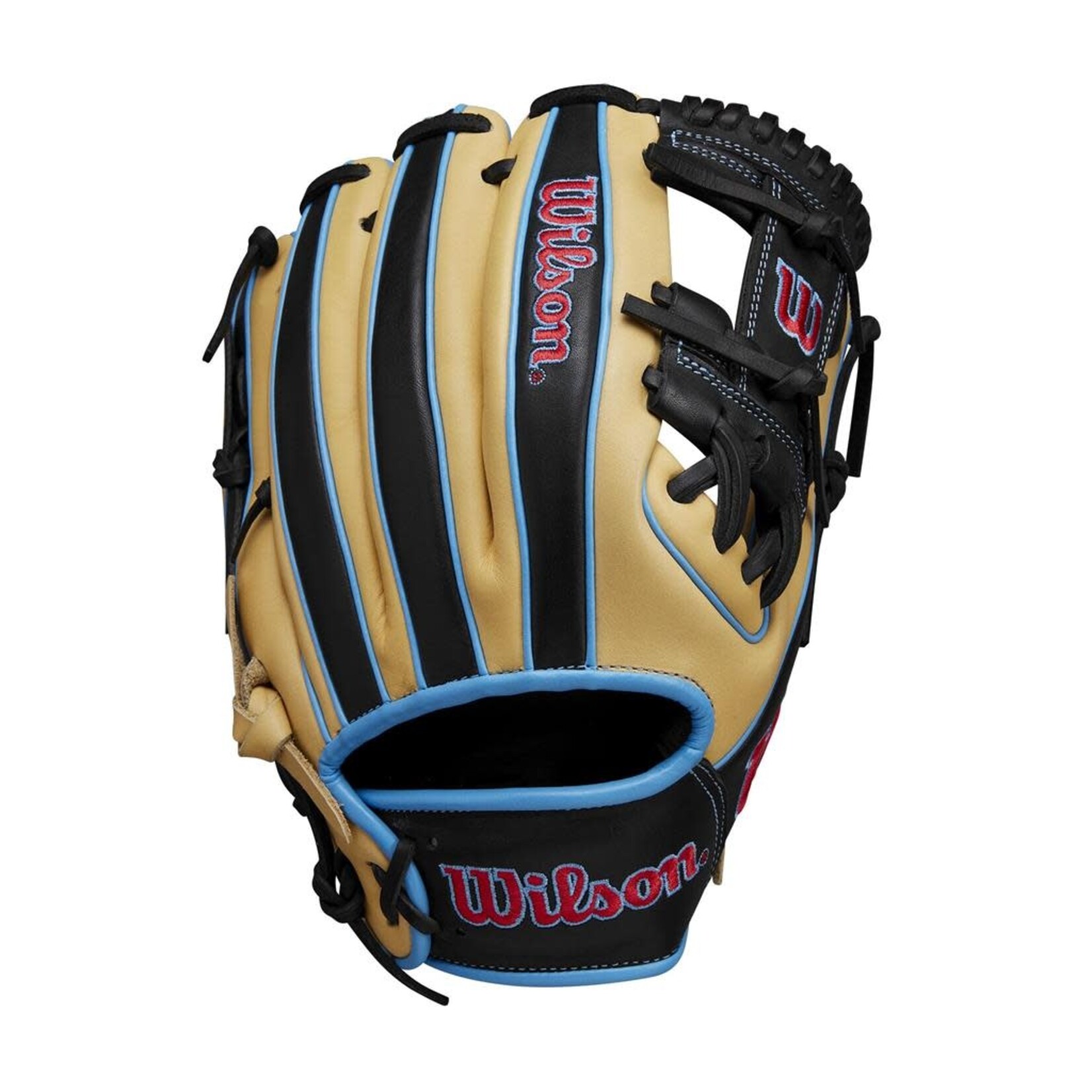 Wilson A1000 1786 25 BLONDE/BLACK/COOL BLU 11.5