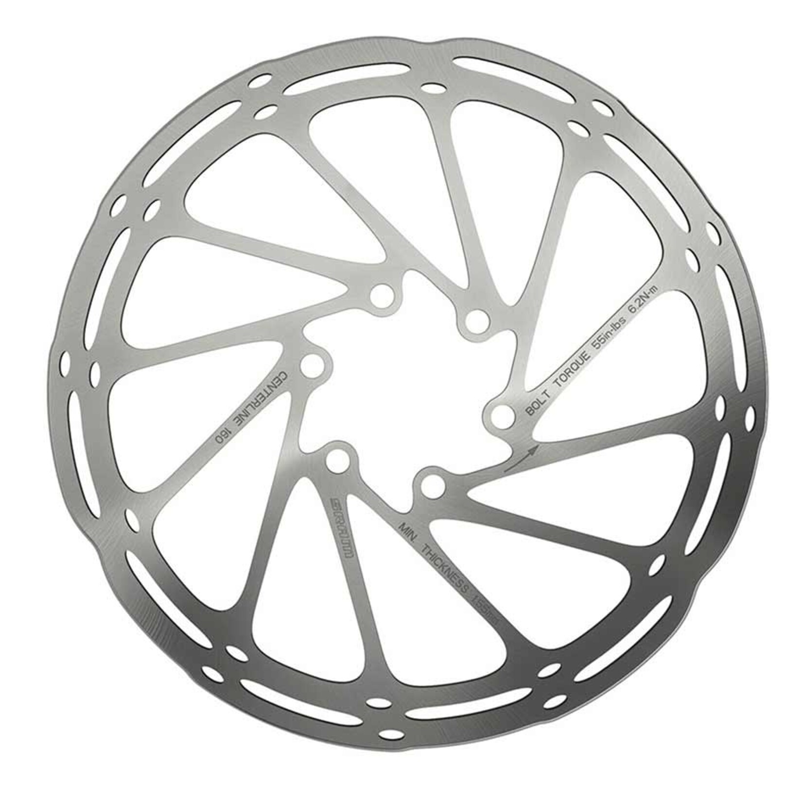 SRAM SRAM, Centerline Rounded, Disc brake rotor, ISO 6B, 160mm